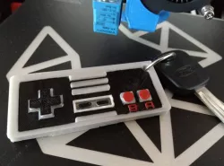NES Controller Keychain
