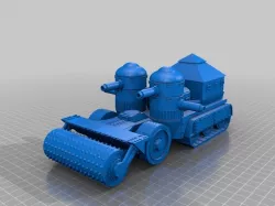 Orc / Ork Armoured Mobile Battle fortress halftrack