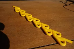 Parameterized Tesla valve straw