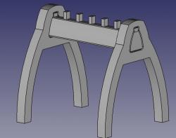 Allit universal Pliers holder by tonitom, Download free STL model