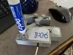 plot thermometer / clock EXPO chisel pen parts