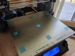 Prusa mk3 bed level / first layer test file