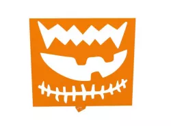 Pumpkin carving stencil