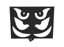 Pumpkin carving stencil