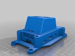 Raspberry Pi 3 case with Noctua 20mm fan