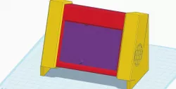 Raspberry Pi case for 3D printer