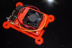 Raspberry Pi Noctua 40mm fan mount Remix