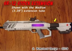 Recoil SR12 Gun Stock Extender