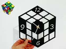 Reloj cubo RUBIK