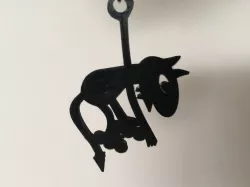 Roller Luci keychain from Disenchantment