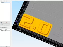 Rulers for SIMPLIFY 3D table - 200 / 210 / 220 / 230 mm