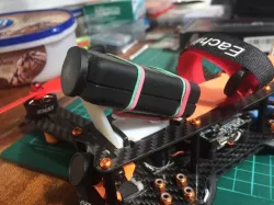 Simple camera mount for ZMR250 27°