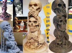 Skull - The Three Wise Skulls