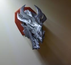 3D Printed dragon game trophy I made : r/dragons