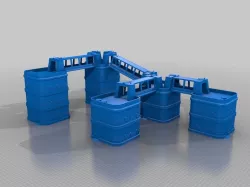Star Wars Legion - Modular Corellian Buildings