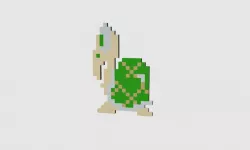 Super Mario Bros - Turtle multicolor sprite