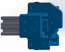 Tevo Tarantula three-wheeled left gantry mod