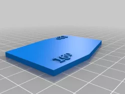 Throw Gauge Control Surface 12º - 16º