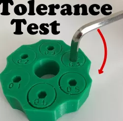 Tolerance Test Allen Key 