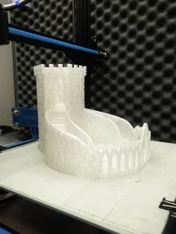 Transparent Complete Dice Tower