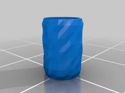 Triangulated cup