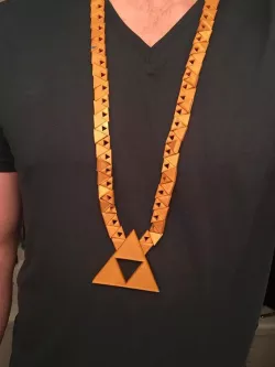 Triforce Pendant & Beads