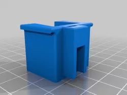 Under Nozzle ProMega Z Probe Bracket