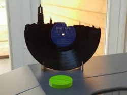 Vinyl Record Utrecht Skyline