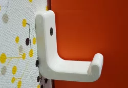 Wall hook for bags and backpacks (heavy duty)