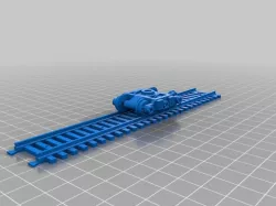 Warhammer 40K train system - 3 axl bogie