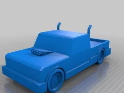 1/16 scale RC drift truck