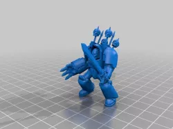 28mm Abbadon the Despoiler Proxy