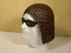3D chain mail hood