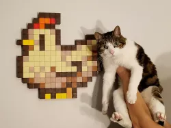 3D Penny-Powered Pixel Art Blocks - Video Game Art