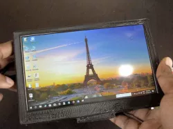7 Inch Display case/enclosure with Buttons