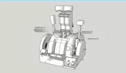 737 Throttle quadrant