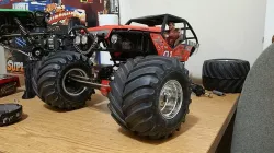 axial wraith wheel adapter/spacer