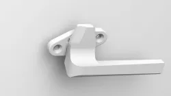 Basement window latch
