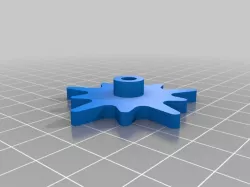 Bed Leveling Knob M3 Insert Nut 0.5 pitch