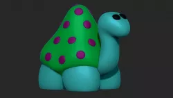 Cartoon turtle