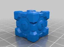 Companion Cube Printer XYZ Test Print