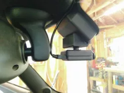 Dash Cam mount for Mini Cooper with Rain Sensor