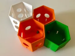 Desktop Organizer - remote control holder / pen holder