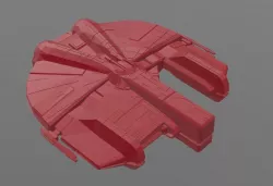 Dynamic Class Light Freighter (Ebon Hawk), X-Wing Miniatures Scale