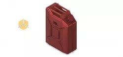 EDIT JERRY CAN FUEL CAN TRX4 SCX10 K5 RC4WD SCALE RC