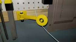 Filament pulley guide