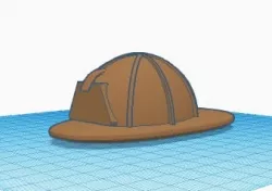 Fire Helmet (Blank)
