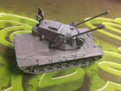 Flakpanzer Gepard 1:100 - Easier Turret Print