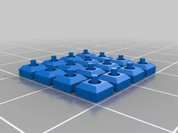 Floor alignment cubes