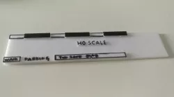 H0/HO Scale Ruler - Road Ruler Kit